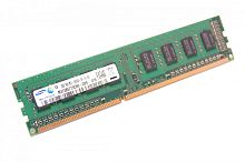 Модуль памяти DIMM DDR-III Unb. 2GB PC3-10600U (1333MHz) Samsung
