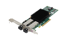 Контроллер Fibrechannel Emulex LPe12002 8Gb Dual port PCI-E High-Profile 