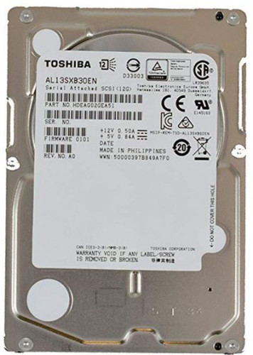 Жесткий диск 2.5" 300GB Toshiba AL13SXB30EN 15Krpm 128MB SAS 12G
