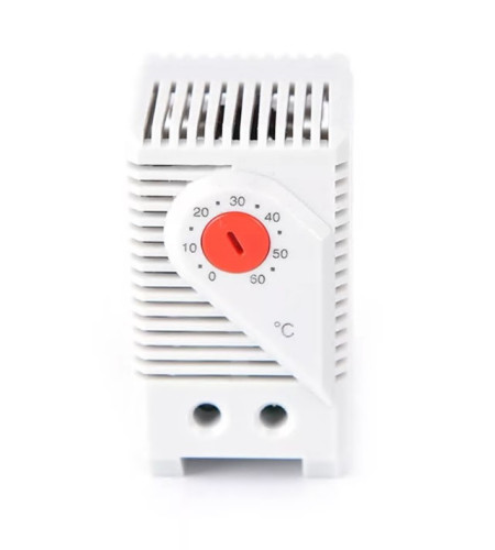 Термостат для нагревателей регулировка 0-60 градусов 2А(240V AC/30V DC NC) электромеханический