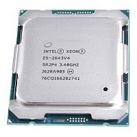 Процессор Intel Xeon E5-2643V4(6C/12T,20Mb, 3.4/3.7GHz, 9.6GT/s 135W) LGA2011