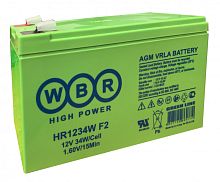 Аккумуляторная  батарея WBR HR 1234 W F2 12V, 9Ah свинцово-кислотная