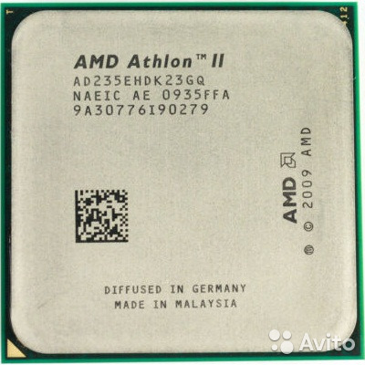 Процессор AMD Athlon II X2 235E (2C/2T,2.7Ghz,L3 1MB, 45W ) socket AM2+/AM3 AD235EHDK23GQ