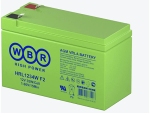 Аккумуляторная батарея WBR HRL1234W F2 12V, 9Ah свинцово-кислотная Аккумуляторная батарея WBR HRL1234W F2 12V, 9Ah свинцово-кислотная