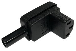Разъем C13 250V 10А разборный (угловой) Разъем C13 250V 10А разборный (угловой)