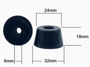 Ножки для настенного шкафа SIT (32/24/18)(комплект из 4 шт) Ножки для настенного шкафа SIT (32/24/18)(комплект из 4 шт)