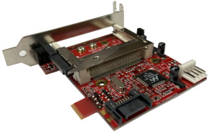 Адаптер CompactFlash-> SATA PCIe low-profile Адаптер CompactFlash-> SATA PCIe low-profile