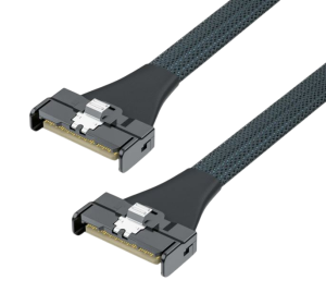 Кабель MCIO (SFF1016-8i) to MCIO (SFF1016-8i) 0.8м NVME Кабель MCIO (SFF1016-8i) to MCIO (SFF1016-8i) 0.8м NVME