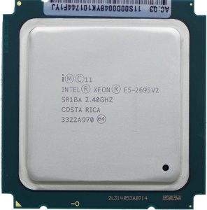 Процессор Intel Xeon E5-2695V2 (12C/24T, 30M Cache, 2.4/3.2GHz, 8GT/s QPI, TDP 115W) LGA2011 Процессор Intel Xeon E5-2695V2 (12C/24T, 30M Cache, 2.4/3.2GHz, 8GT/s QPI, TDP 115W) LGA2011