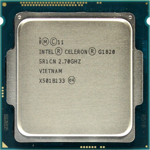 Процессор Intel Celeron G1820 (2C/2T, 2M Cache, 2.7GHz, 5GT DMI2, 53W) LGA1150 Процессор Intel Celeron G1820 (2C/2T, 2M Cache, 2.7GHz, 5GT DMI2, 53W) LGA1150