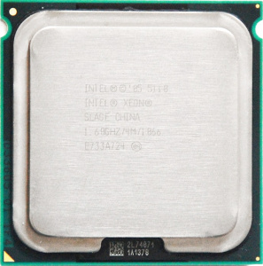 Процессор Intel Xeon 5110 (4M Cache, 1.60 GHz, 1066 MHz FSB,65W) Mark:1079/619 Процессор Intel Xeon 5110 (4M Cache, 1.60 GHz, 1066 MHz FSB,65W) Mark:1079/619