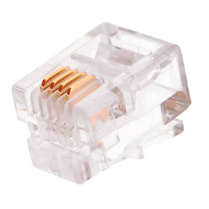 Коннектор NIKOMAX RJ11/6P4C телефонный, Кат.3 (Класс C), 16МГц, покрытие 6мкд, уп-ка 100шт. Коннектор NIKOMAX RJ11/6P4C телефонный, Кат.3 (Класс C), 16МГц, покрытие 6мкд, уп-ка 100шт.