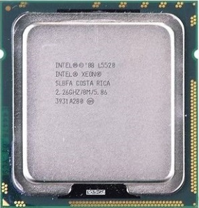 Процессор Intel Xeon L5520 (4C/8T, 2.26/2.48 GHz, L3 8192Kb, QPI 5.86GT/s) s1366 Процессор Intel Xeon L5520 (4C/8T, 2.26/2.48 GHz, L3 8192Kb, QPI 5.86GT/s) s1366