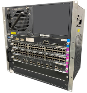 Модульный коммутатор Cisco Catalyst 4506 комплектность: 96x1Gbit(PoE+) +6SFP фото 2 Модульный коммутатор Cisco Catalyst 4506 комплектность: 96x1Gbit(PoE+) +6SFP фото 2
