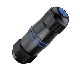 Кабельный соединитель M220 IP68 RJ45-RJ45 (8P8C), Кат.6 , экранированный, черный Кабельный соединитель M220 IP68 RJ45-RJ45 (8P8C), Кат.6 , экранированный, черный