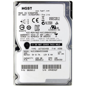 Жесткий диск 2.5" 450 Gb HITACHI HUC109045CSS600 10Krpm SAS Жесткий диск 2.5" 450 Gb HITACHI HUC109045CSS600 10Krpm SAS
