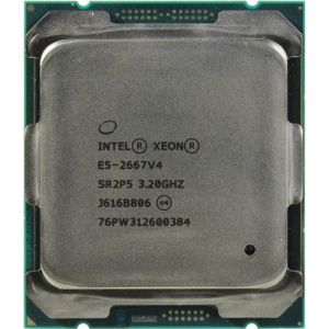 Процессор Intel Xeon E5-2667V4(8C/16T, 20MB, 3.2/3.6GHz, 9.6GT QPI,135W) LGA2011 Процессор Intel Xeon E5-2667V4(8C/16T, 20MB, 3.2/3.6GHz, 9.6GT QPI,135W) LGA2011