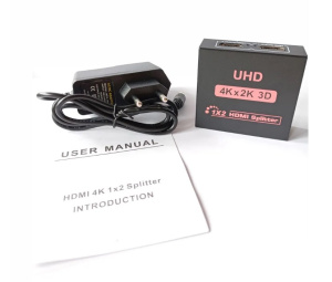 Разветвитель HDMI / Сплиттер 1 на 2 порта 4К 3D 1 шт. Разветвитель HDMI / Сплиттер 1 на 2 порта 4К 3D 1 шт.