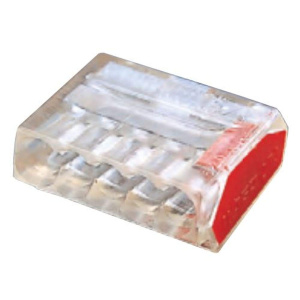 Соединитель электрических проводов WAGO WGT5(273-138) соединение 5 проводов 1.6-2 мм2 Соединитель электрических проводов WAGO WGT5(273-138) соединение 5 проводов 1.6-2 мм2