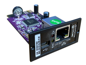Модуль удаленного мониторинга SNMP DZ806 для ИБП SNR Element II Модуль удаленного мониторинга SNMP DZ806 для ИБП SNR Element II