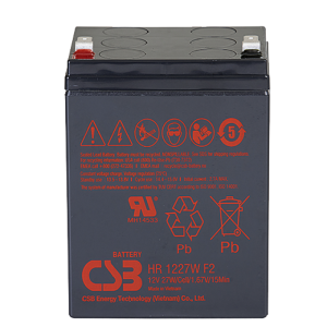 Аккумуляторная батарея CSB (HR 1227W F2) 12V, 7Ah свинцово-кислотная Аккумуляторная батарея CSB (HR 1227W F2) 12V, 7Ah свинцово-кислотная