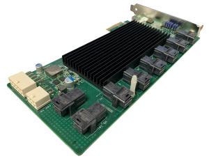 Контроллер (экспандер) 2x SFF8643->IN / 6xSFF8643->OUT SAS 12G PCI-e Контроллер (экспандер) 2x SFF8643->IN / 6xSFF8643->OUT SAS 12G PCI-e
