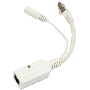 Инжектор питания через Ethernet Mikrotik(RBGPOE) Gigabit PoE Инжектор питания через Ethernet Mikrotik(RBGPOE) Gigabit PoE