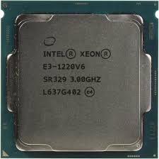 Процессор Intel Xeon E3-1220V6(4C/4T,3.0/3.5GHz,8Mb,DMI 8GT,72W)LGA1151,CPU Mark:7976/1858