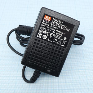 Блок питания AC 86-264V ->12V DC, 1.5A 18W Meanwell GST18E12-P1J Блок питания AC 86-264V ->12V DC, 1.5A 18W Meanwell GST18E12-P1J
