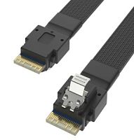 Кабель Slim SAS (SFF8654-4i) to Slim SAS (SFF8654-4i) 0.8м
