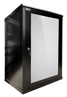 Шкаф 19" 18U SIT-WM183 телекоммуникационный настенный размеры(ШхГхВ) 600*600*901мм