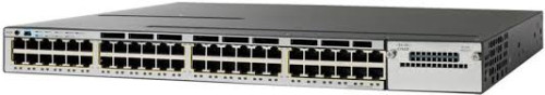 Коммутатор Cisco Catalyst WS-C3750X-48T-S  Layer 3, 48x1GE, 2x10G(Option),2x PSU Hot-Swap