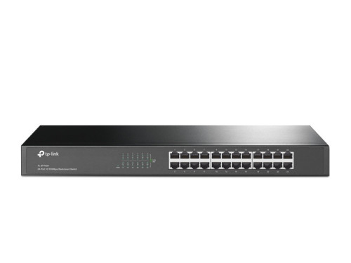 Коммутатор неуправляемый TP-Link TL-SF1024 24 портовый (24x100M) монтируемый в стойку 