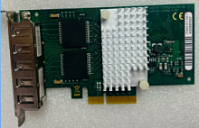 Сетевая карта Quad Port Intel i350-T4 1Gbit Ethernet PCI-E(Fujitsu D3045-A11 rev) LowProfile