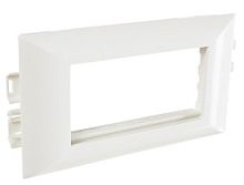 100008S Суппорт с рамкой на 2 поста (45х45) в профиль для кабельных каналов SPL 100х50,105х50, 1/6 100008S Суппорт с рамкой на 2 поста (45х45) в профиль для кабельных каналов SPL 100х50,105х50, 1/6