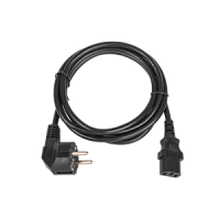 Кабель питания TLK, вход - евровилка с заземлением (Schuko, CEE 7/7) , выход -  C13 ,  3x1мм2, 1.8 м