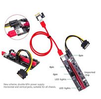 Удлинитель рэйзер PCI-Express PCI-e 1x->16x соединение кабелем USB 3.0 60 см