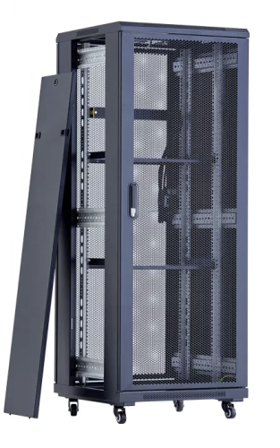 Серверный телекоммуникационный шкаф 19" напольный 47U SIT-FS1047M размеры(ШхГхВ) 600*1000*2280мм М/М