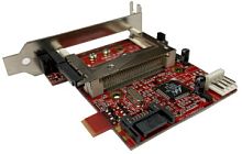 Адаптер CompactFlash-> SATA PCIe low-profile