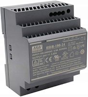 Блок питания на DIN-рейку AC-DC (24V / 3,83A / 92W) Mean Well (HDR-100-24)
