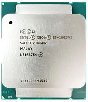 Процессор Intel Xeon E5-1603V3(4C/4T,10Mb,2.8GHz, 140W) LGA2011-3 