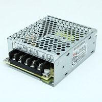 Блок питания 88-264V AC-> 24V(21.8..26.4V)DC, 1.5A, 35W MeanWell RS-35-24, 99*82*35мм