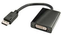 Кабель-переходник DisplayPort - DVI-A Dual Link, длина 0.2м