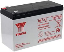 Аккумуляторная  батарея  Yuasa NP 7-12 12V 7.2 Ач свинцово-кислотная