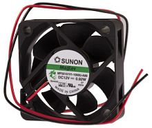 Вентилятор 50x50x15мм DC (12V / 0.07A / 0.92W), 2 Wire, 6.1Krpm, SUNON (MF50151V1-1000U-A99) втулка
