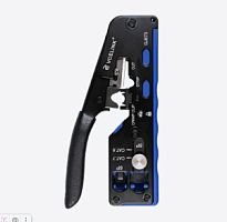 Инструмент VCE GJ673 обжимной, совместим с коннекторами: RJ45/8P8C CAT5E/6/6A/7