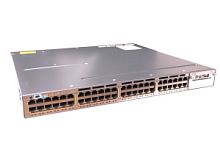 Коммутатор Cisco Catalyst WS-C3750X-48P-S PoE+, 48x1GE,(4x1G SFP / 2x10G),802.3at,2xPSU hot-swap