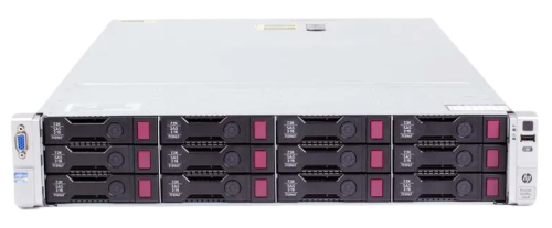 Сервер 2RU HP DL380p Gen8 /24xDDR-3/8x2.5/Xeon E5-2667V2/64GB RAM/9,9TB/x2 750W