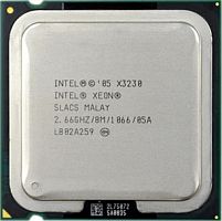 Процессор Intel Xeon X3230 ( 4C/4T, 8M Cache, 2.66 GHz, 1066 MHz FSB) s775 