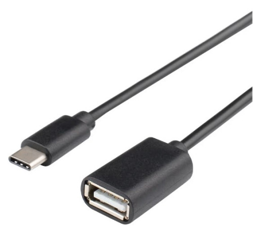 Кабель OTG, USB-C TO USB 0.1M Atcom AT4716  для подключения USB накопителей к мобильным устройствам
